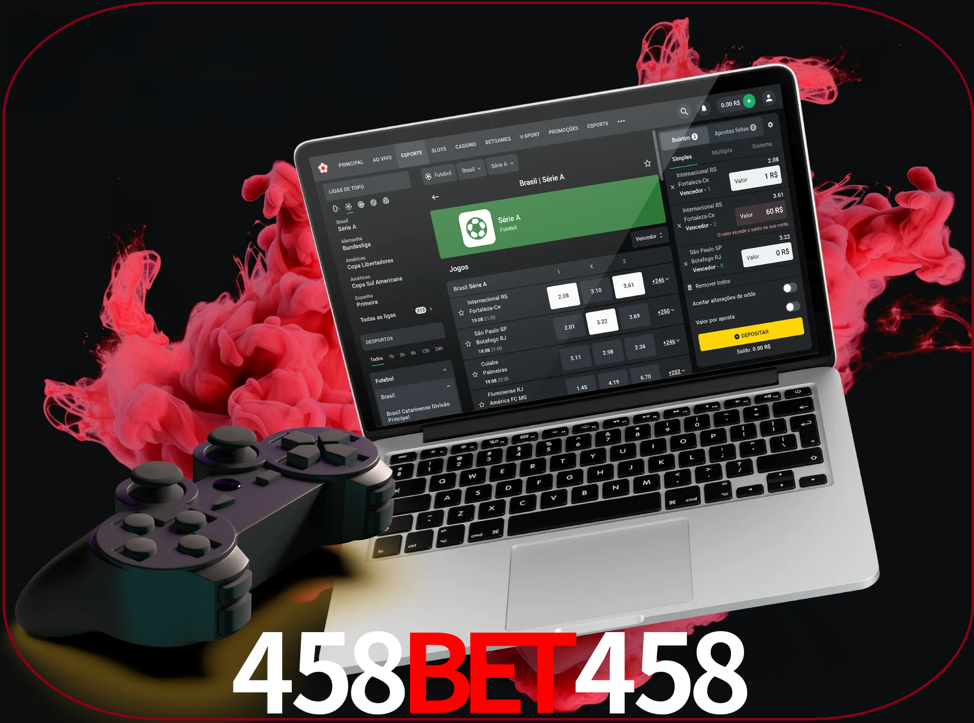 Visite a secção especial de jogos de vídeo em 458BET458 para descobrir em que jogos pode apostar e ganhar muito dinheiro.