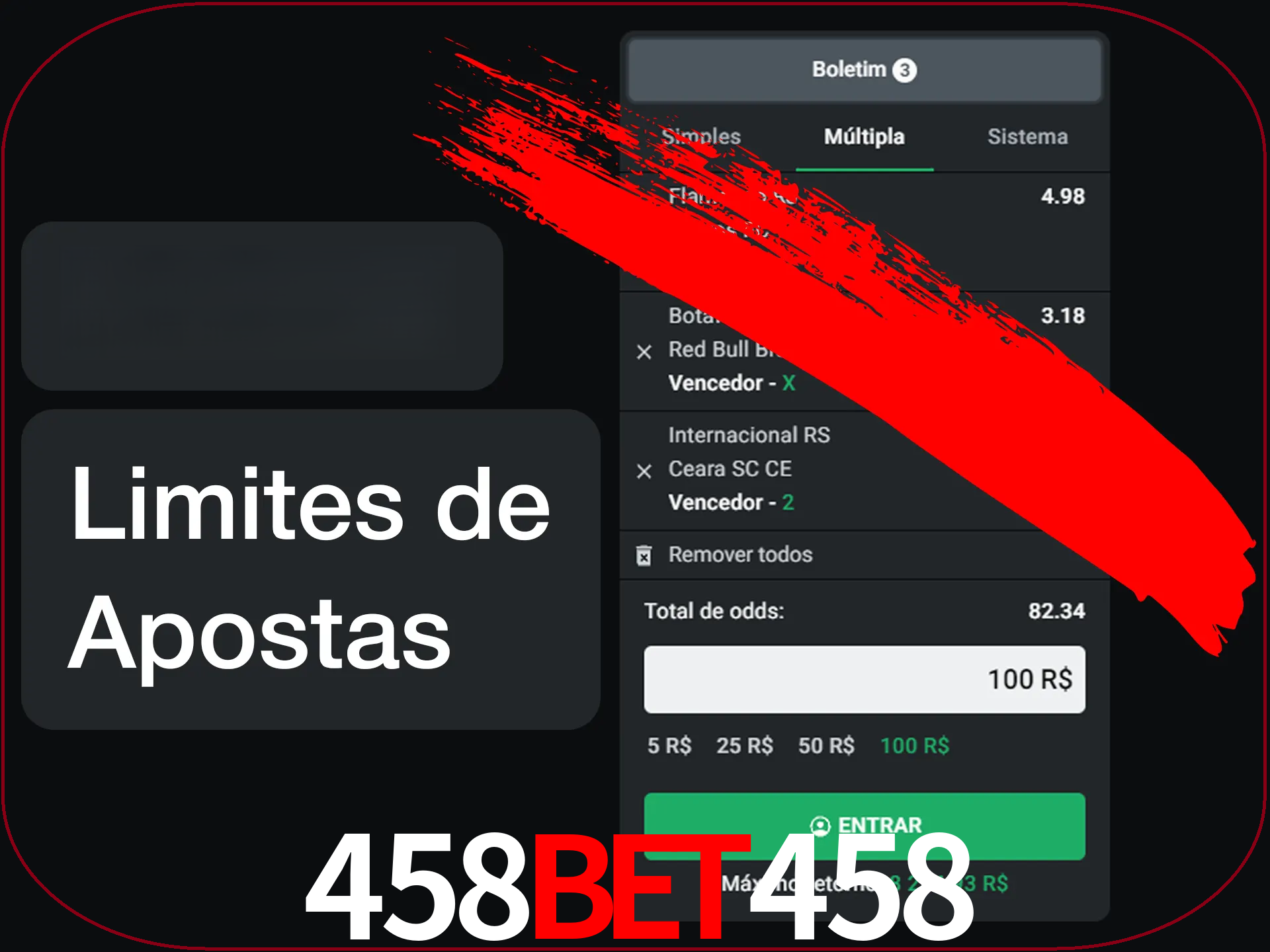 Não faça apostas loucas.